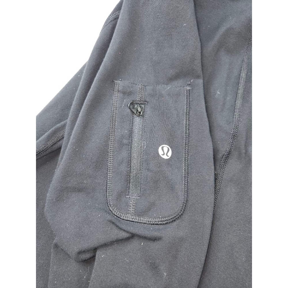 Women's Lululemon Black White Full Zip Hoodie Size M - Picture 5 of 5
